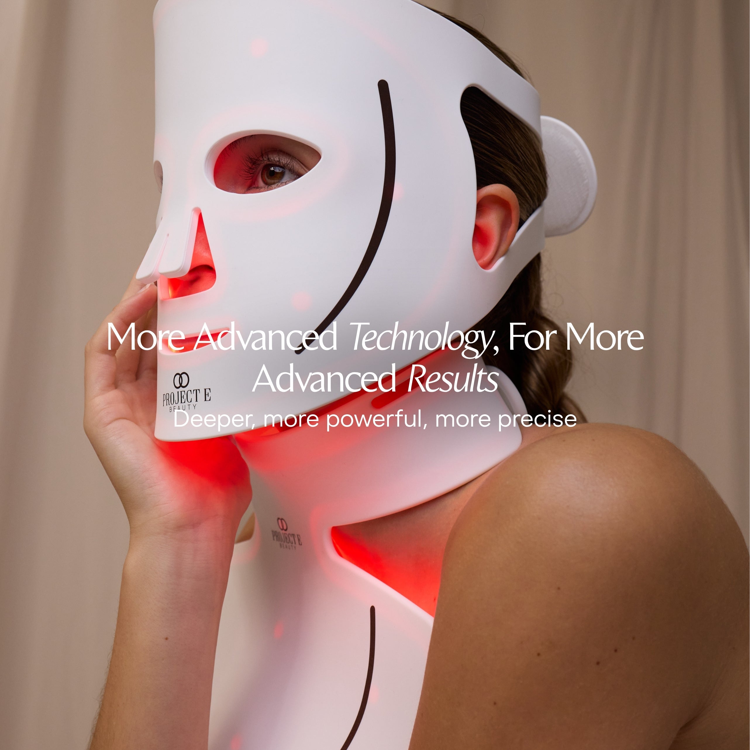 LumaLux Face+ | Pro LED Red Light Therapy Face & Neck Mask